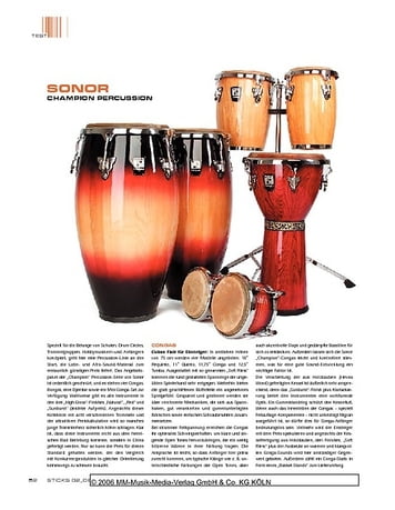 Sticks Sonor Champion Percussion Sticks Sonor Champion Percussion