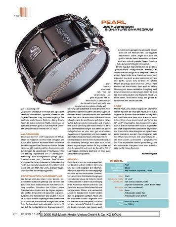 Sticks Pearl Joey Jordison Signature Snaredrum Sticks Pearl Joey Jordison Signature Snaredrum
