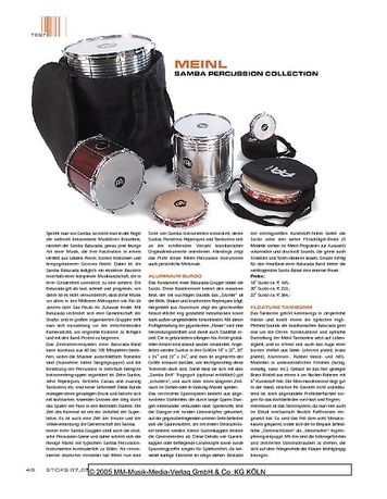 Sticks Meinl Samba Percussion Collection Sticks Meinl Samba Percussion Collection
