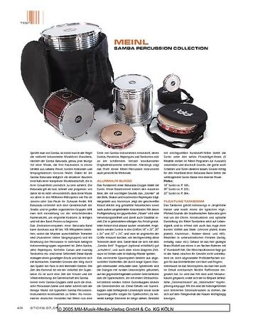 Sticks Meinl Samba Percussion Collection Sticks Meinl Samba Percussion Collection