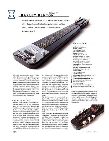Gitarre & Bass Harley Benton LapSteel Gitarre & Bass Harley Benton LapSteel