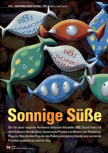Professional Audio Sonnige Süße BBE Sound Inc. Sonic Sweet Professional Audio Sonnige Süße BBE Sound Inc. Sonic Sweet
