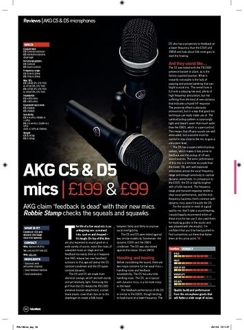 Future Music AKG C5 Mic Future Music AKG C5 Mic
