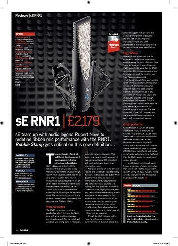 Future Music sE RNR1 Future Music sE RNR1