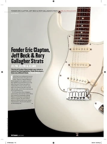 Guitarist Rory Gallagher Tribute Strat Guitarist Rory Gallagher Tribute Strat