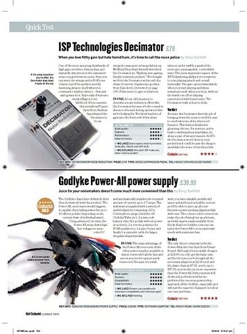 Guitarist ISP Technologies Decimator Guitarist ISP Technologies Decimator
