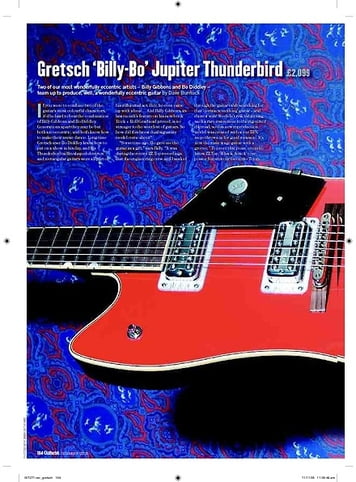 Guitarist Gretsch BillyBo Jupiter Thunderbird Guitarist Gretsch BillyBo Jupiter Thunderbird