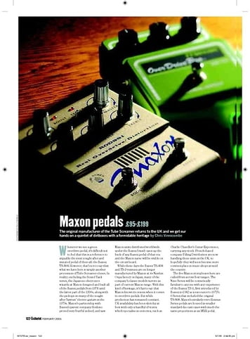 Guitarist OD808 Guitarist OD808