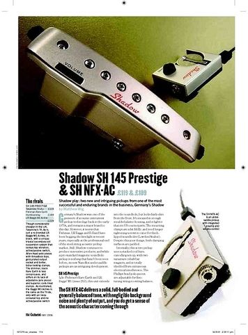 Guitarist Shadow SH 145 Prestige Guitarist Shadow SH 145 Prestige