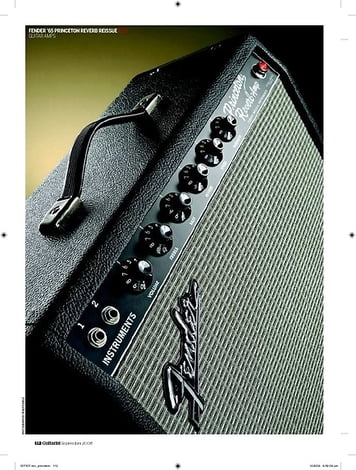 Guitarist Fender 65 Princeton Reverb Reissue Guitarist Fender 65 Princeton Reverb Reissue