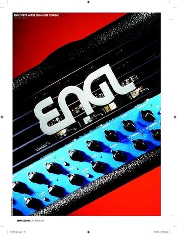 Guitarist Engl Steve Morse Signature 100 head Guitarist Engl Steve Morse Signature 100 head