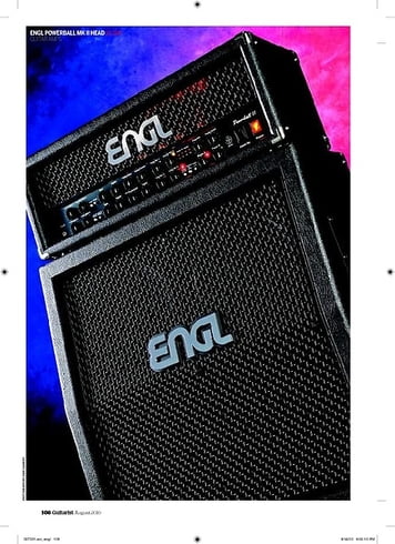 Guitarist Engl Powerball Mk II head Guitarist Engl Powerball Mk II head