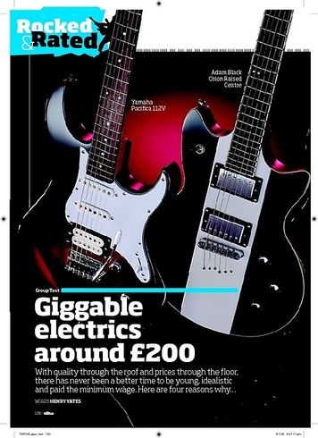 Total Guitar Yamaha Pacifica 112V Total Guitar Yamaha Pacifica 112V