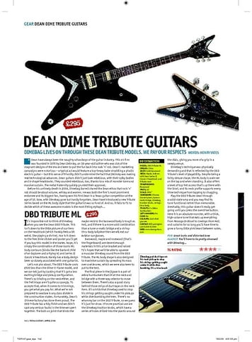 Total Guitar Dean DimeOFlame ML Total Guitar Dean DimeOFlame ML