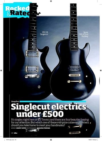 Total Guitar Epiphone Prophecy Les Paul EX Total Guitar Epiphone Prophecy Les Paul EX