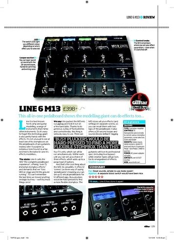 Total Guitar LINE 6 M13 Total Guitar LINE 6 M13