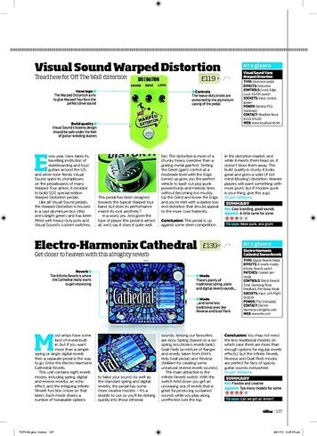 Total Guitar ElectroHarmonix Cathedral Total Guitar ElectroHarmonix Cathedral