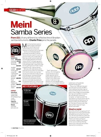 Rhythm Meinl Samba Series Rhythm Meinl Samba Series