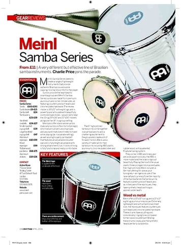 Rhythm Meinl Samba Series Rhythm Meinl Samba Series