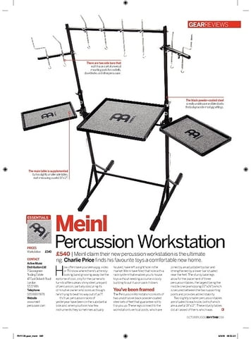 Rhythm Meinl Percussion Workstation Rhythm Meinl Percussion Workstation