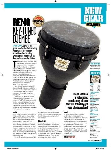 Rhythm Remo Key Tuned Djembe Rhythm Remo Key Tuned Djembe