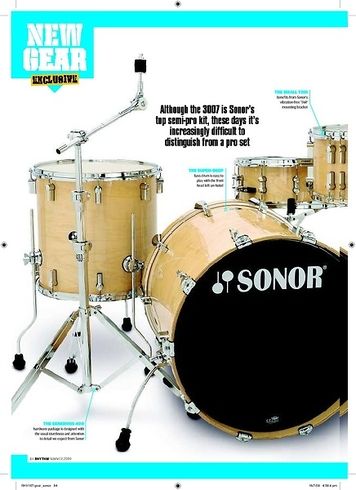 Rhythm SONOR FORCE 3007 ROCK KIT Rhythm SONOR FORCE 3007 ROCK KIT