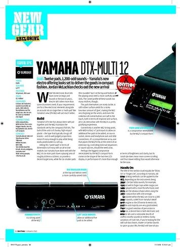 Rhythm YAMAHA DTXMULTI 12 Rhythm YAMAHA DTXMULTI 12