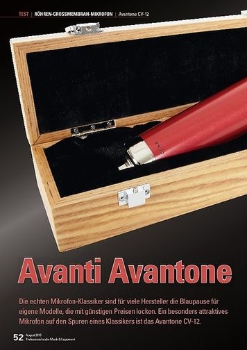 Professional Audio Avanti Avantone CV-12 Professional Audio Avanti Avantone CV-12