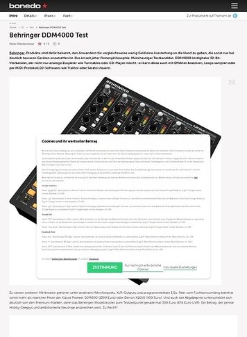 Bonedo.de Behringer DDM4000 Bonedo.de Behringer DDM4000