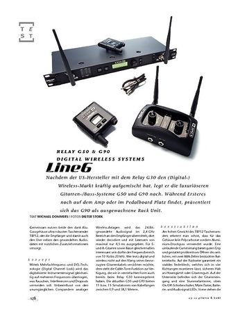 Gitarre & Bass Line6 Relay G50 & G90, Digital Wireless Systems Gitarre & Bass Line6 Relay G50 & G90, Digital Wireless Systems