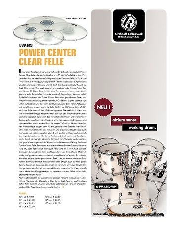 Sticks Evans Power Center Clear Felle Sticks Evans Power Center Clear Felle