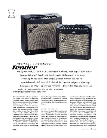 Gitarre & Bass Fender Mustang I & Mustang II, Modeling-Combos Gitarre & Bass Fender Mustang I & Mustang II, Modeling-Combos