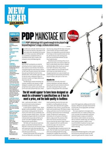 Rhythm PDP Mainstage Kit Rhythm PDP Mainstage Kit