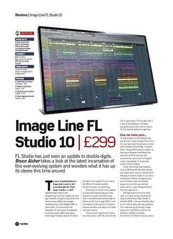Future Music Image Line FL Studio 10 Future Music Image Line FL Studio 10