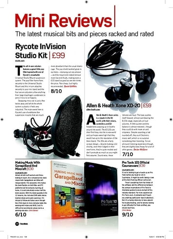 Future Music Rycote InVision Studio Kit Future Music Rycote InVision Studio Kit
