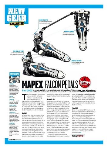 Rhythm MAPEX FALCON PEDALS Rhythm MAPEX FALCON PEDALS