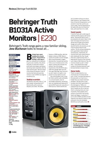 truth b1031a
