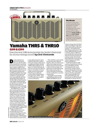 Guitarist Yamaha THR5 Guitarist Yamaha THR5