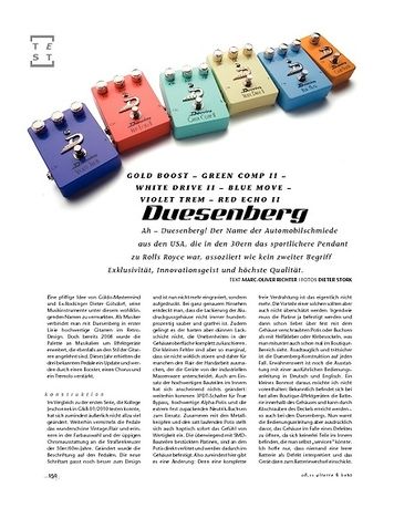 Gitarre & Bass Duesenberg Effekt-Pedale Gitarre & Bass Duesenberg Effekt-Pedale
