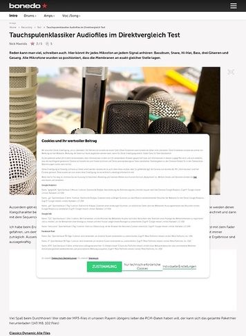 Bonedo.de Tauchspulenklassiker Audiofiles im Direktvergleich Bonedo.de Tauchspulenklassiker Audiofiles im Direktvergleich