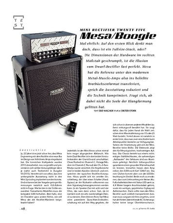 Gitarre & Bass Mesa/Boogie Mini Rectifier Twenty Five, Mini-Stack Gitarre & Bass Mesa/Boogie Mini Rectifier Twenty Five, Mini-Stack