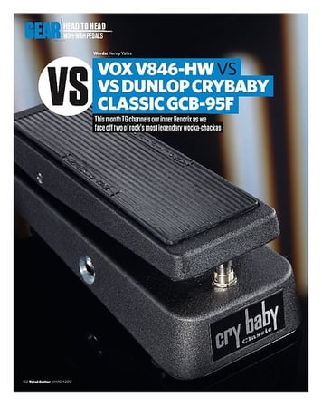 Total Guitar Dunlop Crybaby Classic GCB-95F Total Guitar Dunlop Crybaby Classic GCB-95F