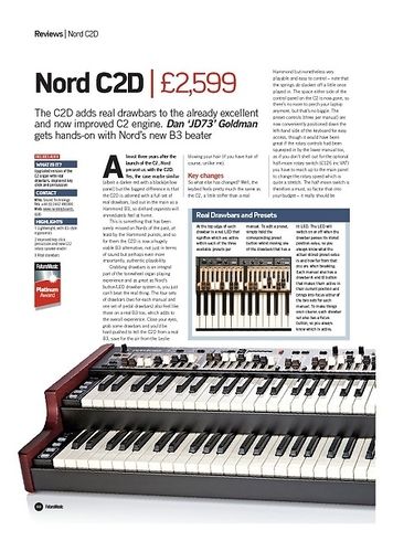 Future Music Nord C2D Future Music Nord C2D