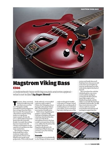 Guitarist Hagstrom Viking Bass Guitarist Hagstrom Viking Bass
