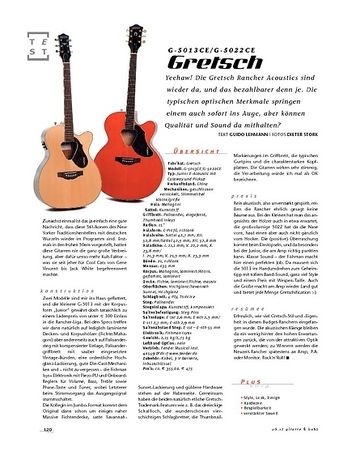 Gitarre & Bass Gretsch G-5013CE/G-5022CE, A-Gitarren Gitarre & Bass Gretsch G-5013CE/G-5022CE, A-Gitarren