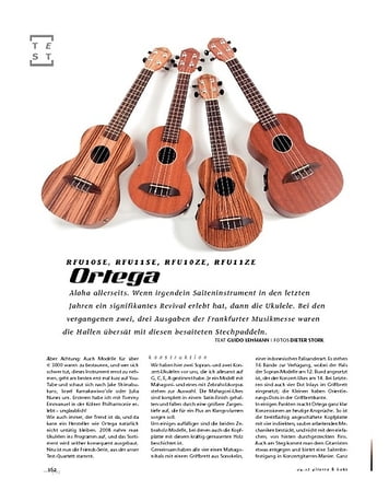 Gitarre & Bass Ortega RFU10SE, RFU11SE, RFU10ZE, RFU11ZE, Ukulelen Gitarre & Bass Ortega RFU10SE, RFU11SE, RFU10ZE, RFU11ZE, Ukulelen