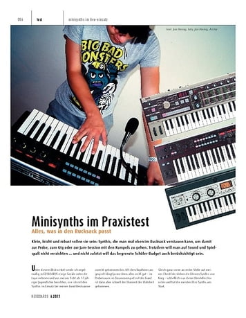 Keyboards Minisynths – Korg MicroKorg-Serie und R3 im Praxistest Keyboards Minisynths – Korg MicroKorg-Serie und R3 im Praxistest
