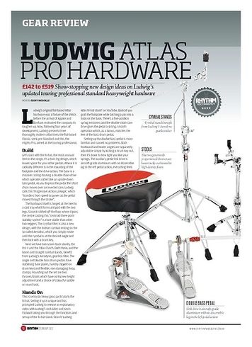 Rhythm LUDWIG ATLAS PRO HARDWIRE Rhythm LUDWIG ATLAS PRO HARDWIRE