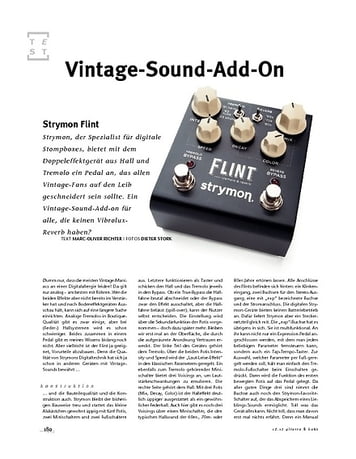 Gitarre & Bass Strymon Flint, Tremolo- & Reverb-Pedal Gitarre & Bass Strymon Flint, Tremolo- & Reverb-Pedal