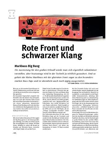 Gitarre & Bass Markbass Big Bang Gitarre & Bass Markbass Big Bang